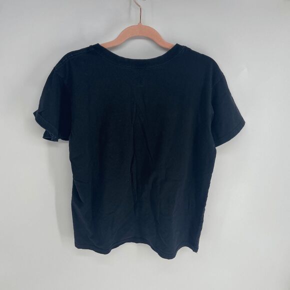 Disney Women's Black Fantasia Magic Hat Print Graphic Short Sleeve T-Shirt Large - Picture 3 of 4